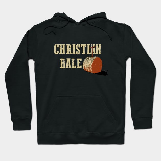 Christian Bale Funny Design Hoodie by olivergraham